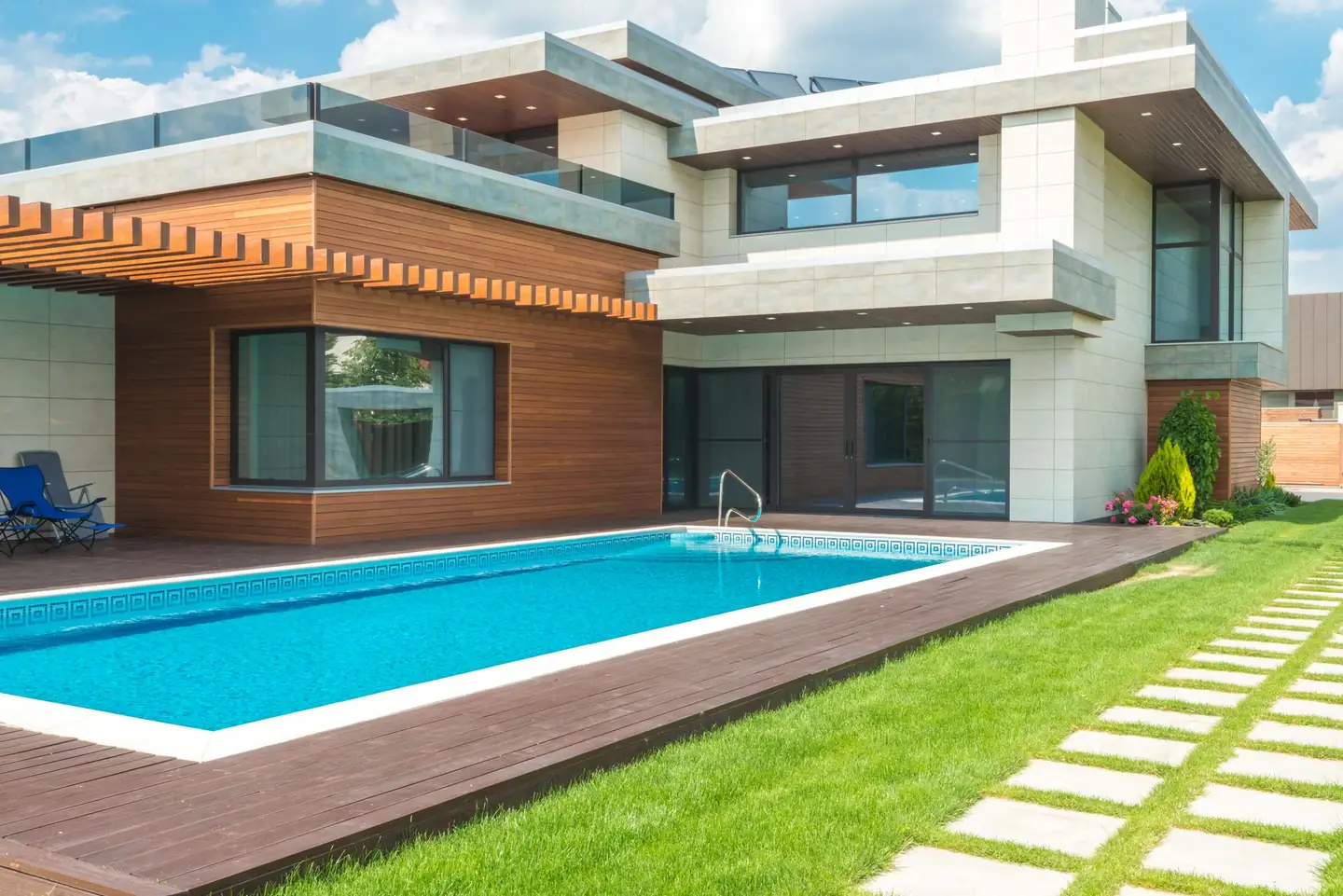 Swimming pool built in Moonee, NSW